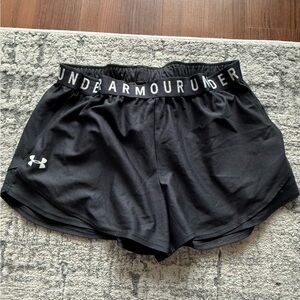 Under Armour Women's Black Athletic Shorts